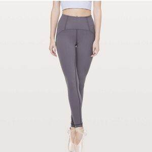 Lululemon *Rare* Principal Dancer Corsetry Tight *28" in Moonwalk - Size 10